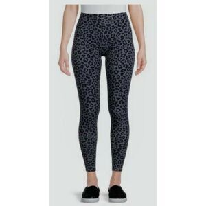 No Boundaries Juniors Ankle Leggings XXL 19 New with Tags Gray Leopard Stretchy